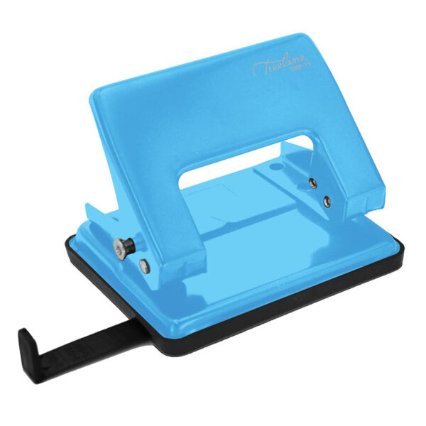 Treeline 2 Hole Punch Metal with Paper Guide 15pg Sky Blue