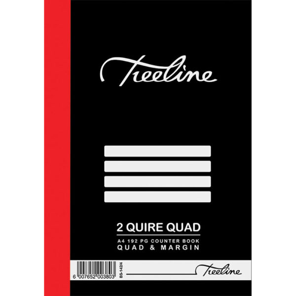 Treeline A4 Counter 2 Quire 192pg F&M