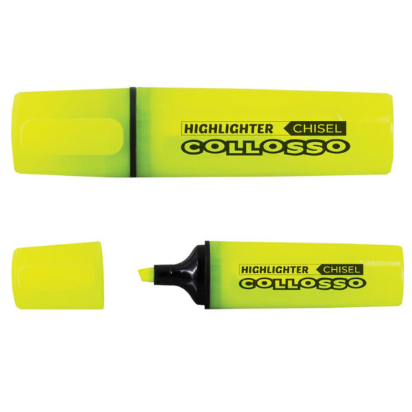 Collosso Highlighters Assorted Yellow