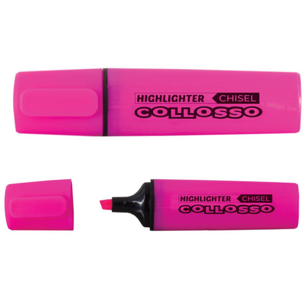 Collosso Highlighters Assorted Pink