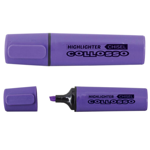 Collosso Highlighters Assorted Purple