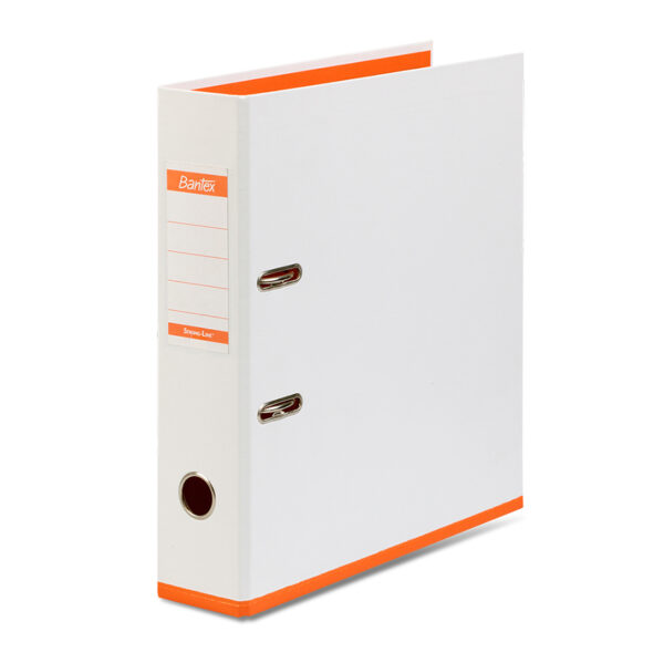 Lever Arch File A4 Two-Tone PP 70mm Spine Orange
