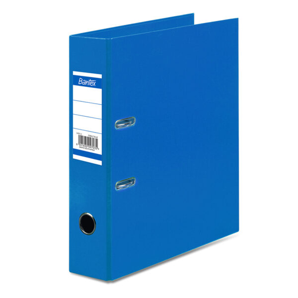 Bantex Lever-Arch Files A4 70mm Spine Paper Casemade Blue