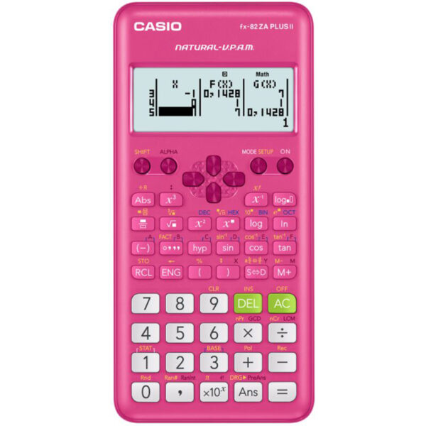Casio 12 Digit Elec D/Scientific Pink