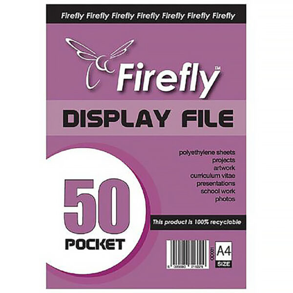 Firefly Flip File 50 Pocket